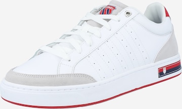 Baskets basses K-SWISS en blanc : devant