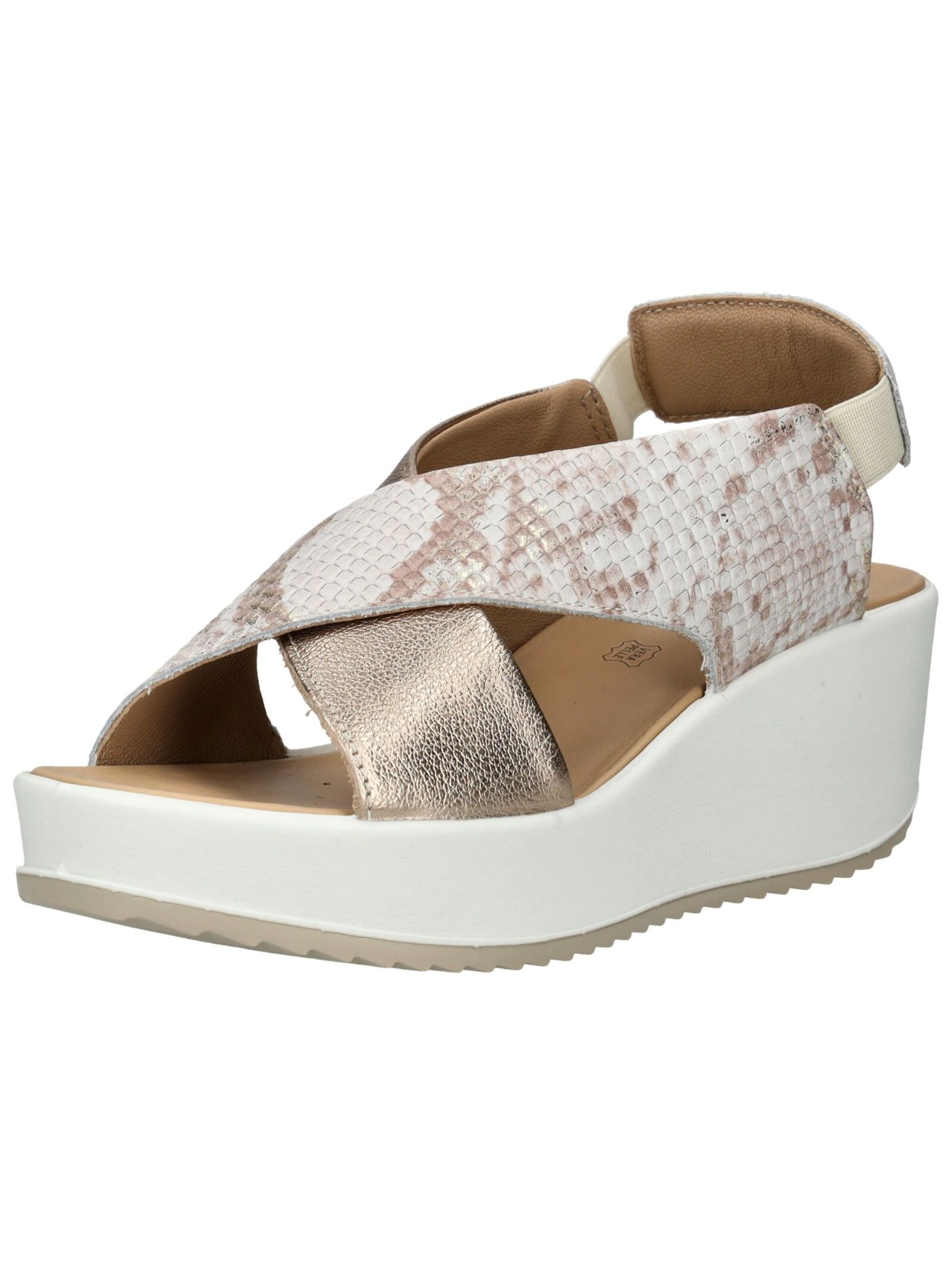 IGI&CO Sandal in Gold: front