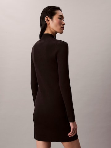 Abito in maglia di Calvin Klein Jeans in nero