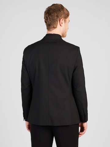 s.Oliver - Slim Fit Jaqueta em preto