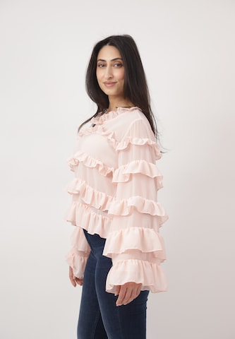 CHERRY KOKO Blouse in Roze