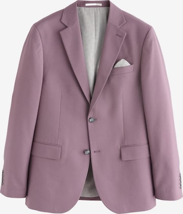 Coupe slim Veste de costume Next en violet : devant