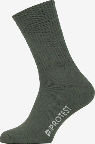 PROTEST Sports socks 'PRTTACON' in Green: front