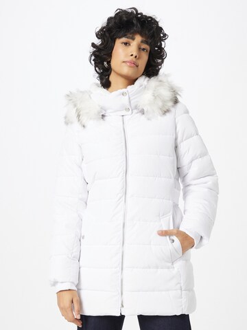 ONLY Płaszcz zimowy w kolorze biały: przód