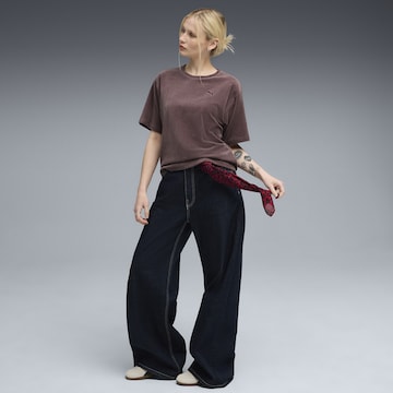 T-shirt fonctionnel 'Essentials' PUMA en marron