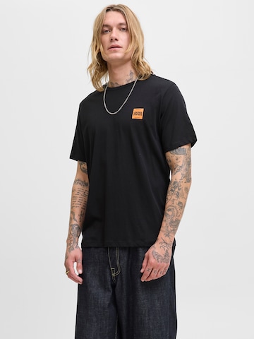 JACK & JONES Μπλουζάκι 'JJBrandy' σε μαύρο: μπροστά