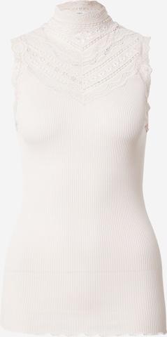 Tops en tricot rosemunde en rose : devant