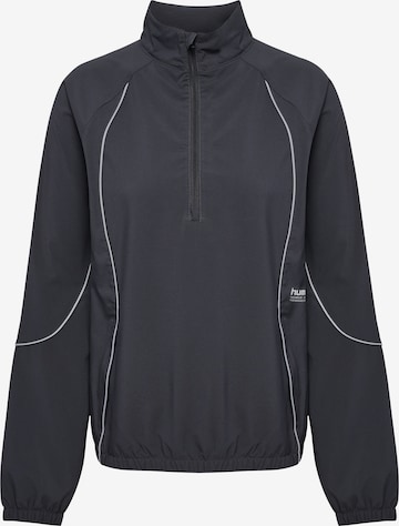 Hummel Sportjas 'Pulse' in Grijs: voorkant