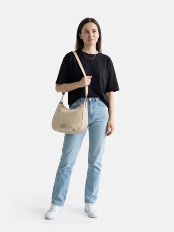 Borsa a spalla 'Jeanna' di Emily & Noah in beige