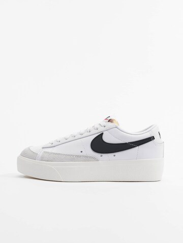Sneaker bassa 'Blazer' di Nike Sportswear in bianco
