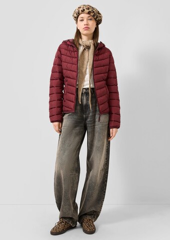 Veste mi-saison QS en rouge