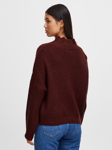 ICHI Sweater in Red