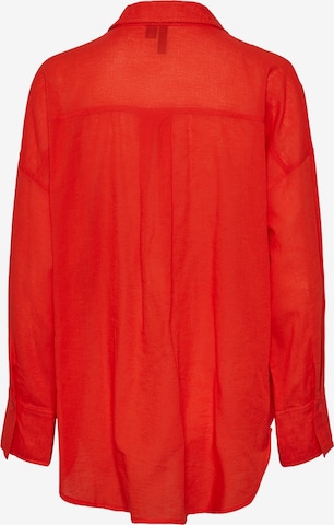 PIECES Blouse 'MATINKA' in Rood