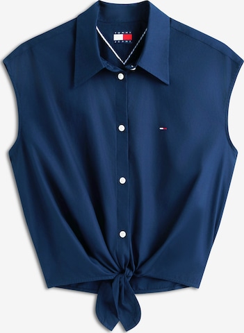 Tommy Jeans Blúz - kék: elől