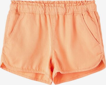 NAME IT Regular Pants in Orange: front