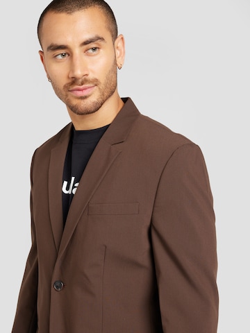 JACK & JONES Slim fit Blazer 'JPRBUSHWICK HARRY' in Brown