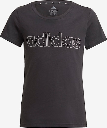 ADIDAS SPORTSWEAR Performance Shirt 'Essentials' in Black: front