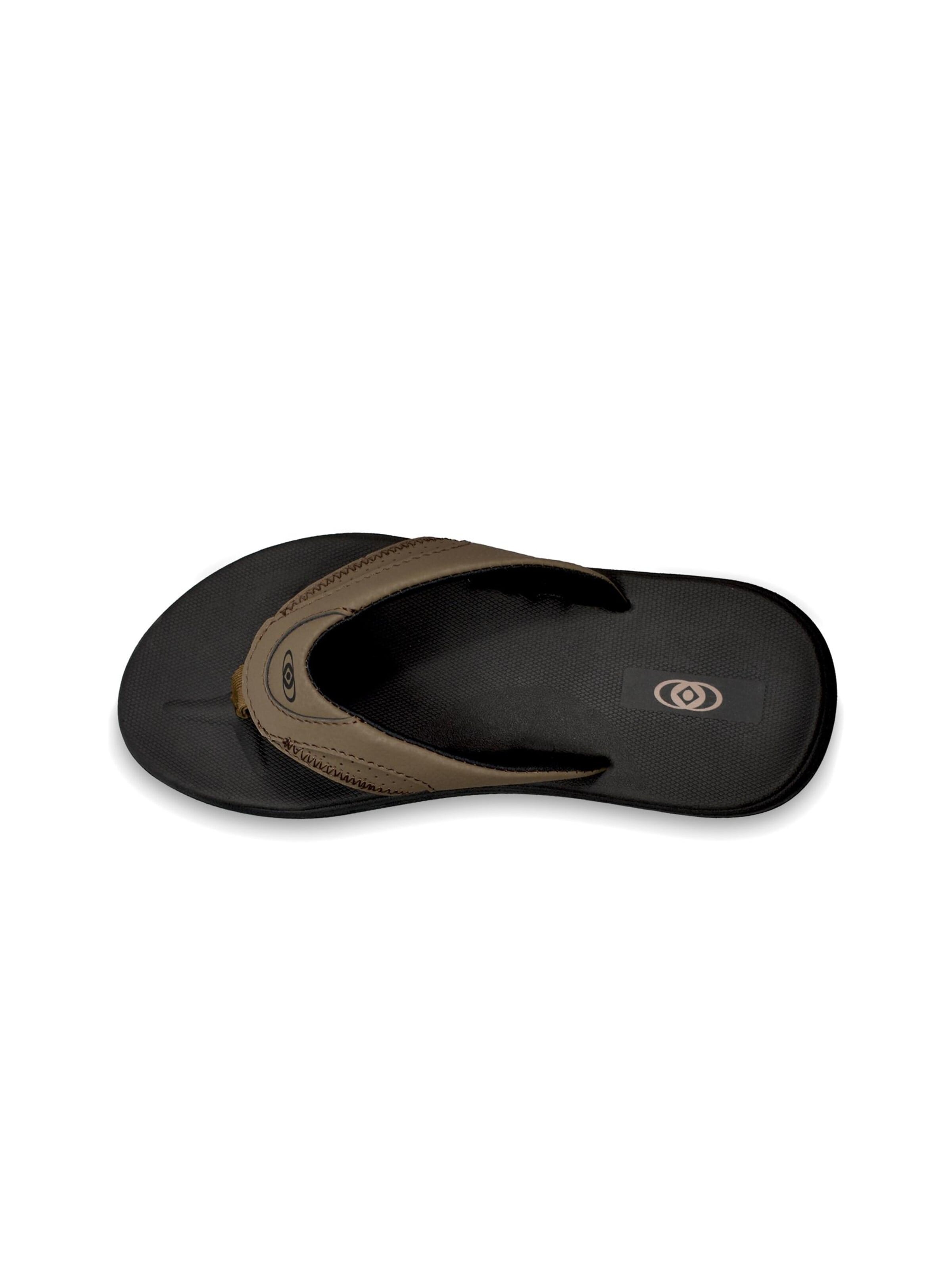 Brasileras T-Bar Sandals 'Marco' in Brown