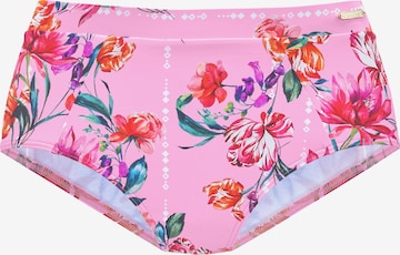 SUNSEEKER Bikini Bottoms in Pink: front
