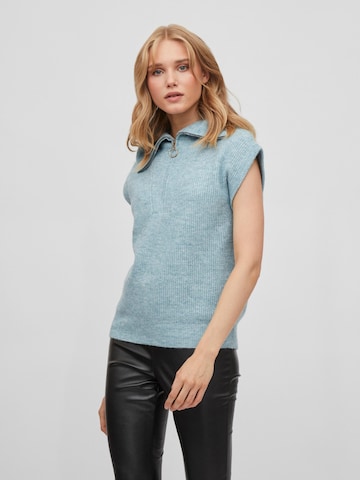 VILA Sweater 'MATHILDA' in Blue: front