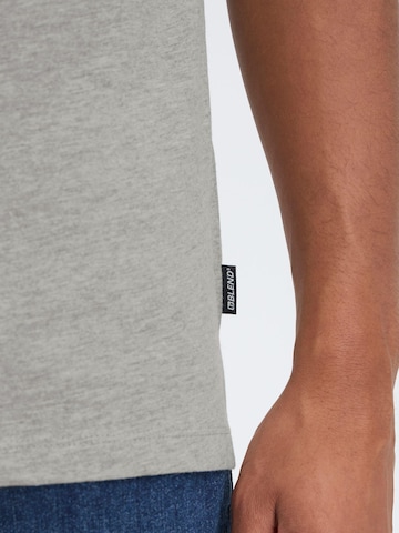 BLEND Shirt ' BHFlok ' in Grey