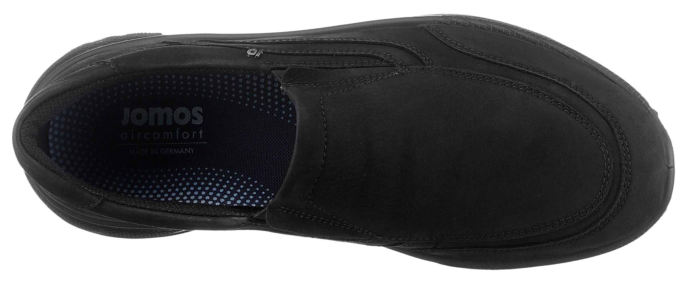 JOMOS Slip On in Schwarz