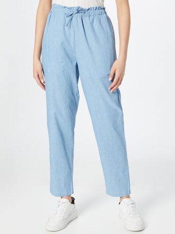 Wemoto Regular Broek 'Lou Chambray' in Blauw: voorkant