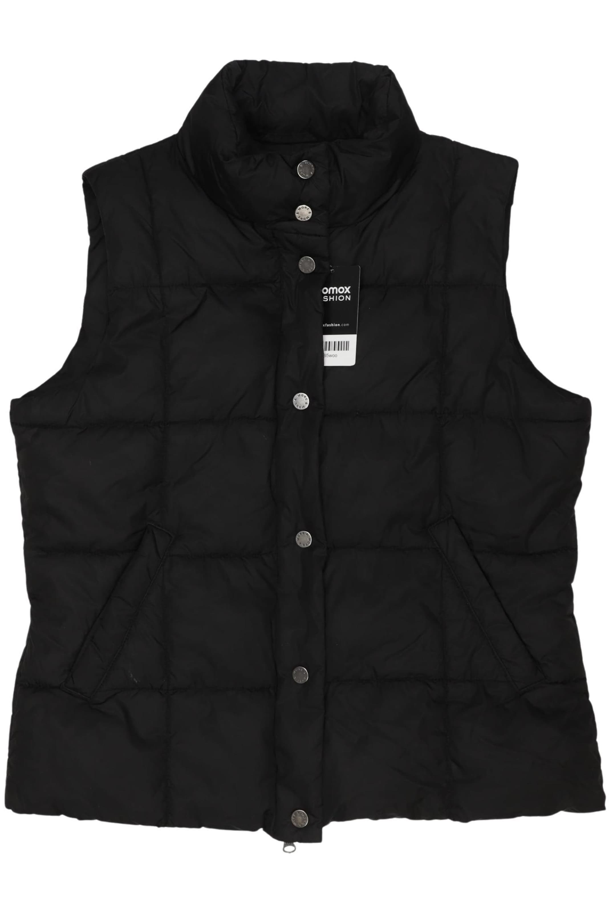 MORE & MORE Weste M in Schwarz: Vorderseite