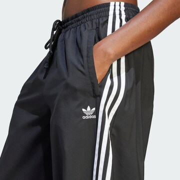 ADIDAS ORIGINALS Wide leg Παντελόνι 'Adilenium' σε μαύρο