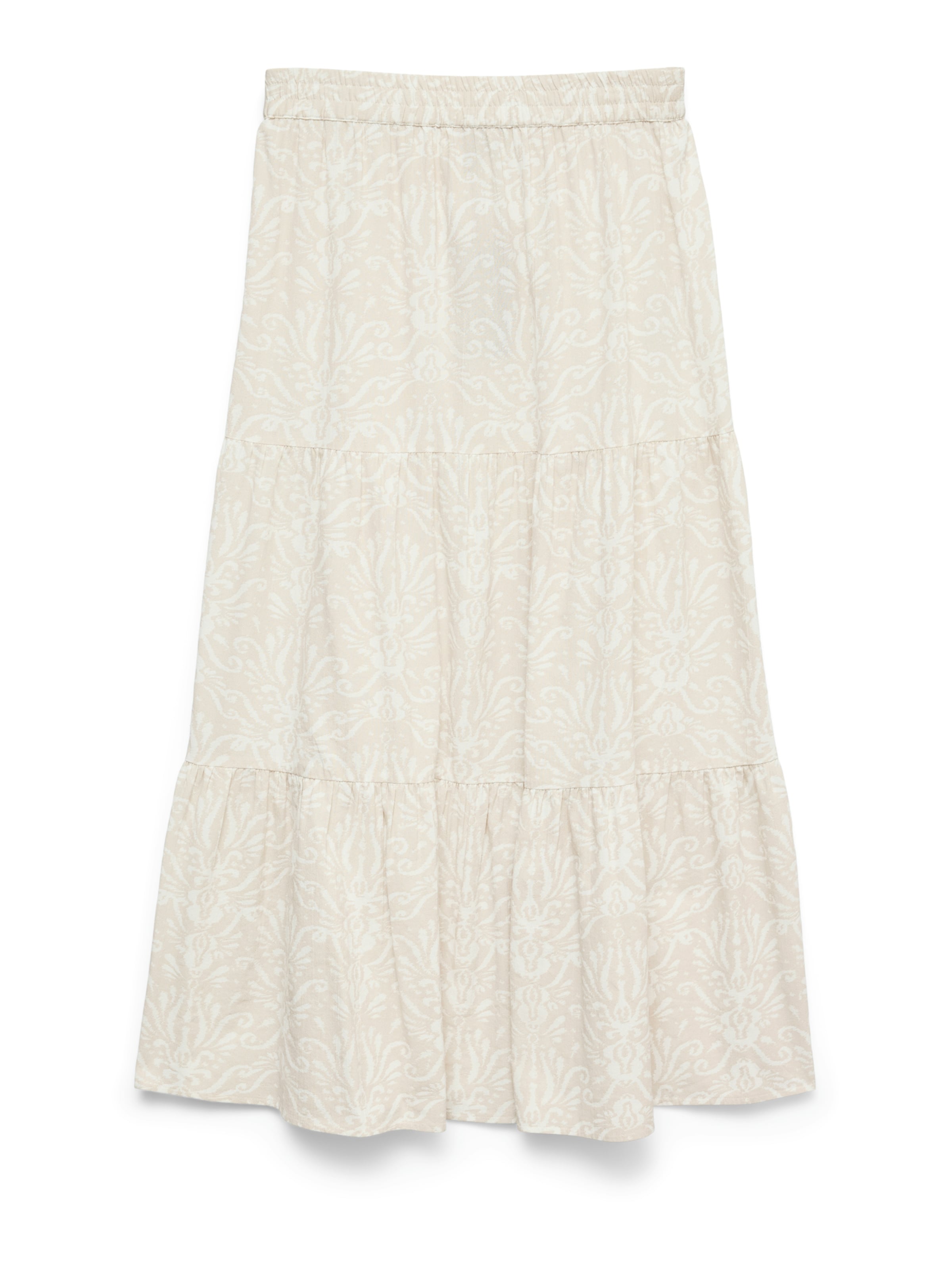 Jupe 'VMDICTHE' VERO MODA en beige : devant