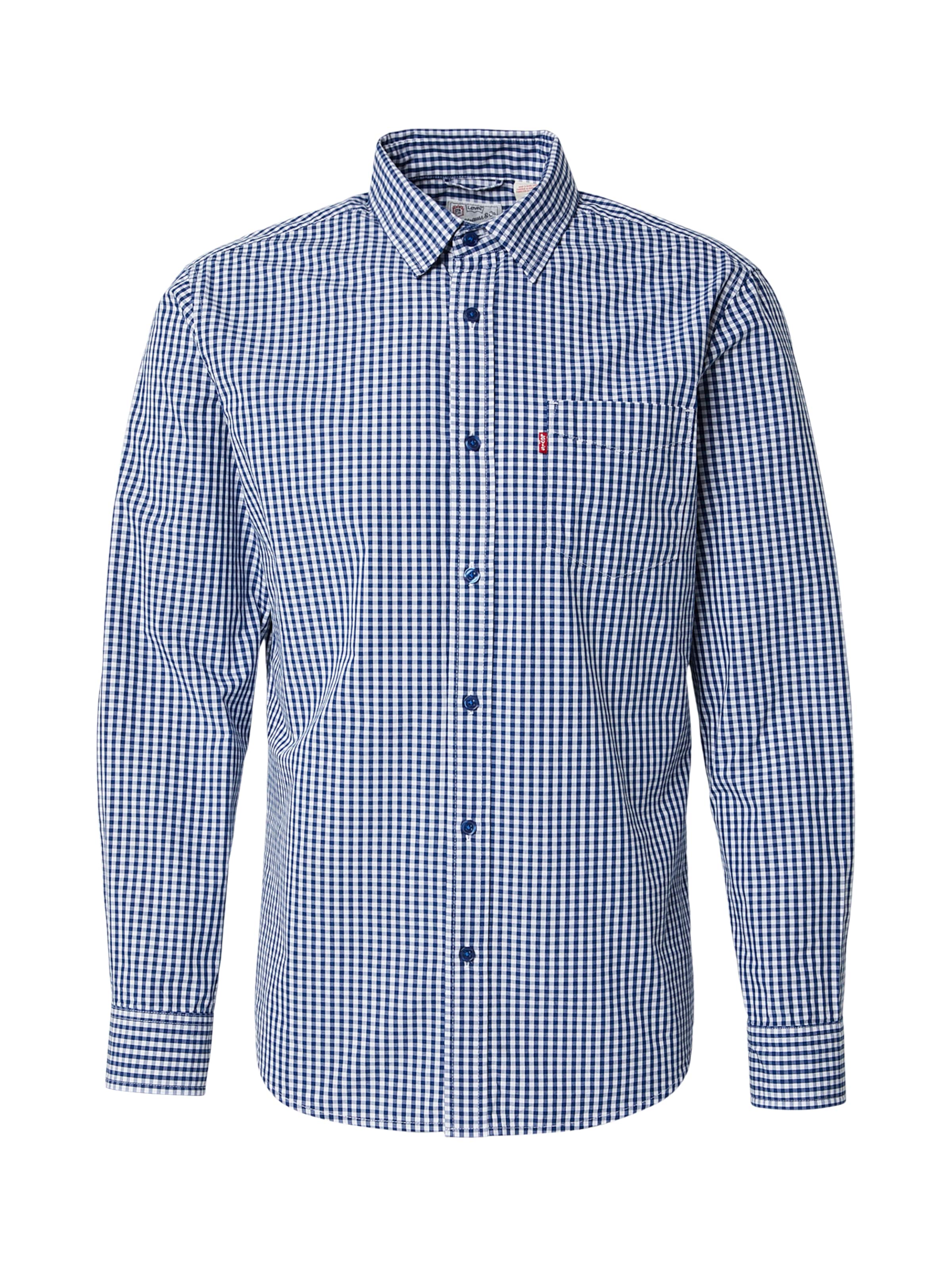 sötétkék / fehér LEVI'S ® Ing 'SUNSET', Termék nézet