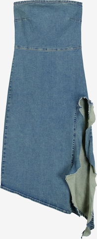 Robe Bershka en bleu : devant