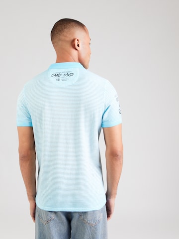 CAMP DAVID Poloshirt in Blau