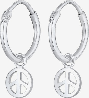 Boucles d'oreilles ELLI en argent : devant