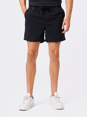 JACK & JONES Regular Pants 'JACK' in Black: front