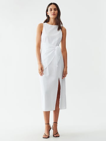 Calli - Vestido 'MISHTI' em branco: frente