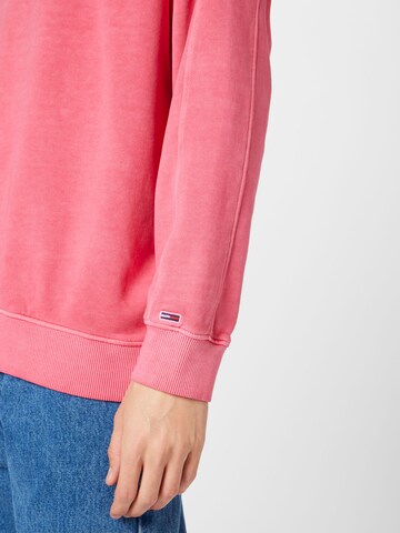 Tommy Jeans Sweatshirt 'Skater Timeless' in Pink