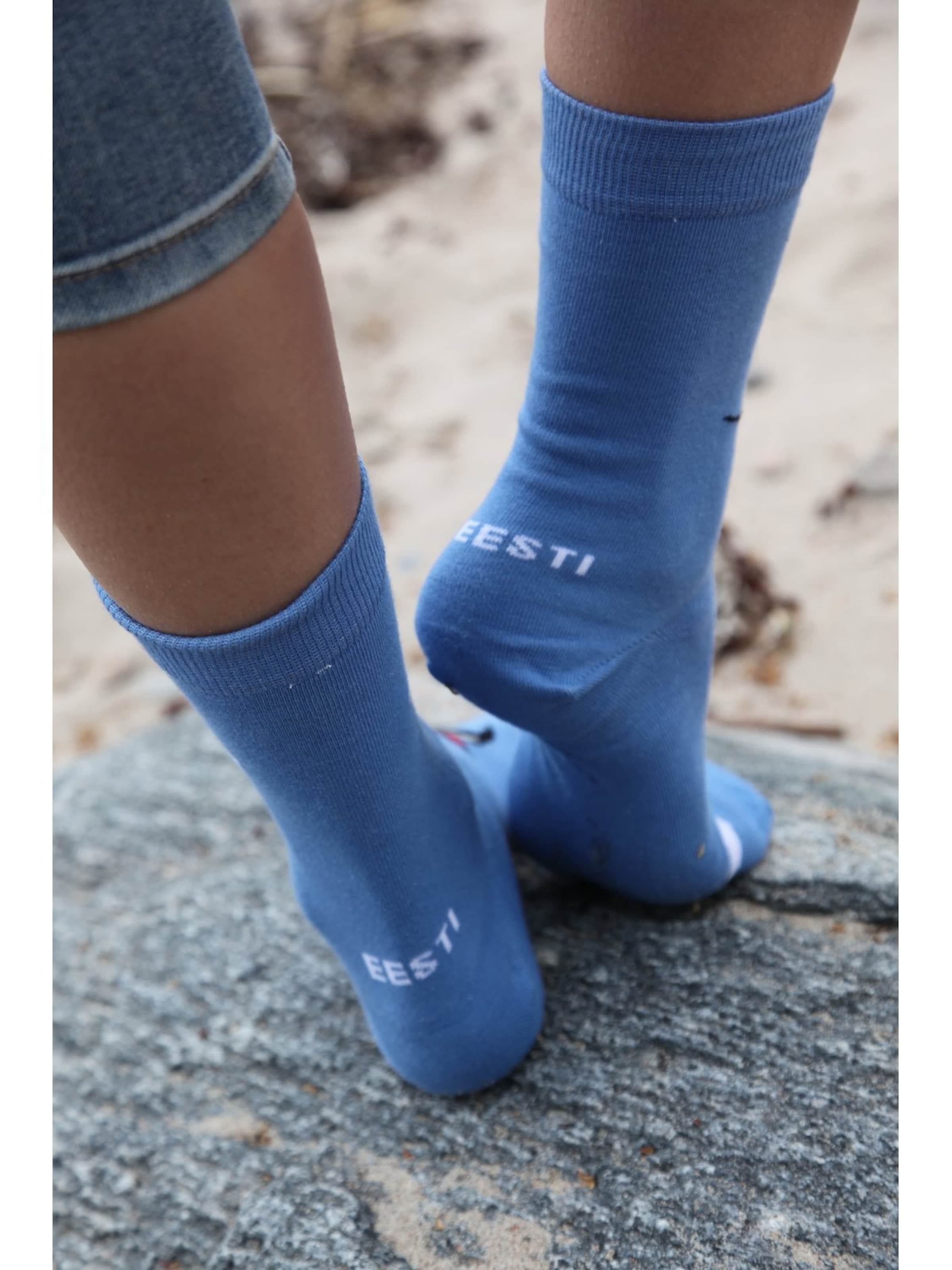 Sokisahtel Socks in Blue