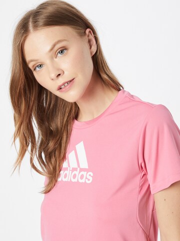 rožinė ADIDAS SPORTSWEAR Sportiniai marškinėliai