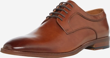 Dune LONDON Lace-up shoe 'SPARROWS' in Brown: front