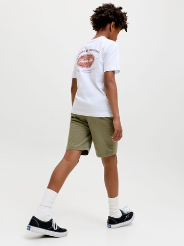 Coupe slim Pantalon Jack & Jones Junior en vert