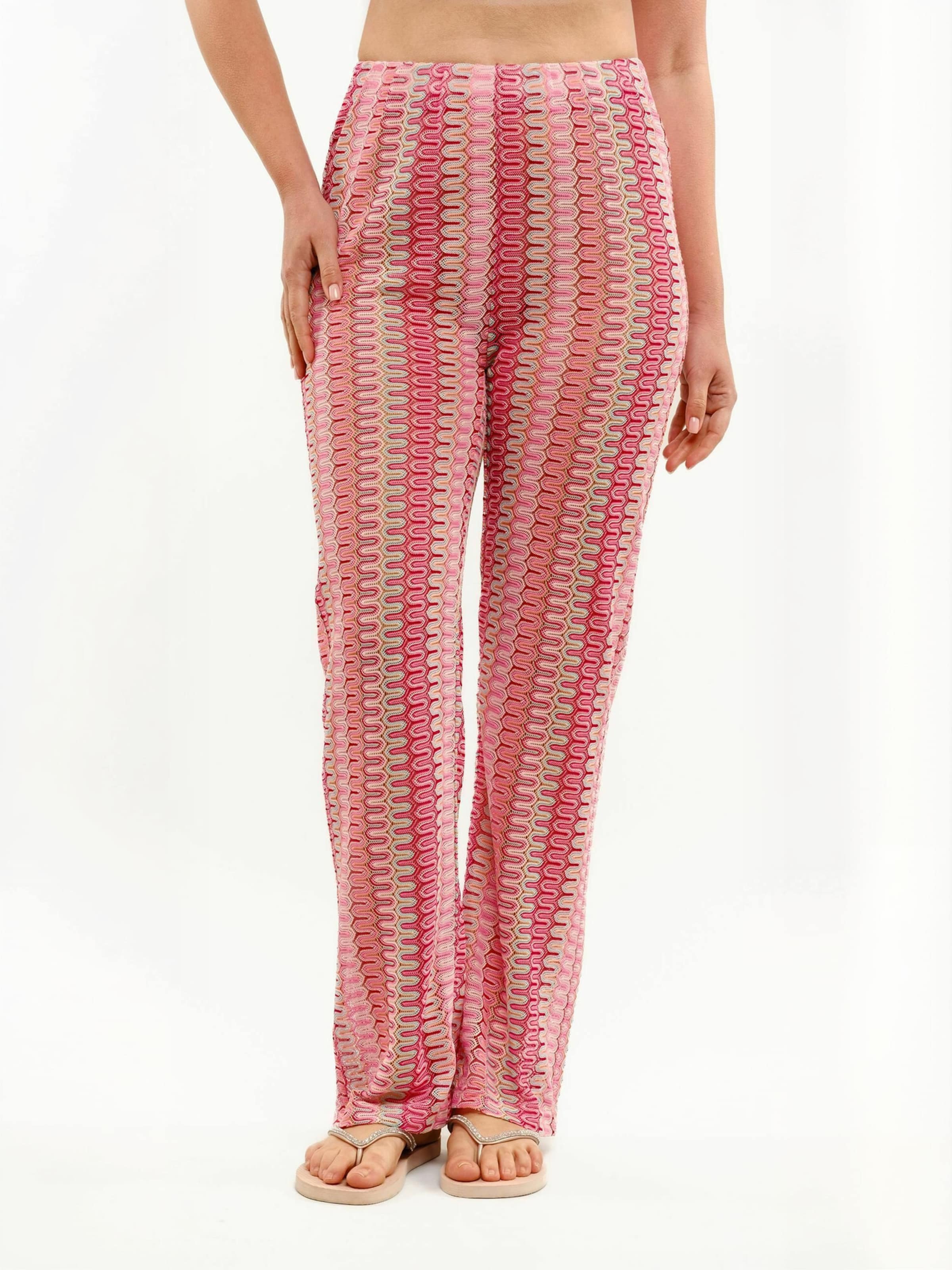 Pantalon ' CROC ' Liberte Essentiel en rose