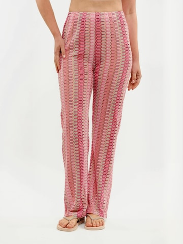 Pantalon ' CROC ' Liberte Essentiel en rose