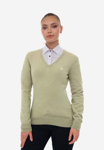 Sir Raymond Tailor Pullover 'Verty' in Grün: Vorderseite