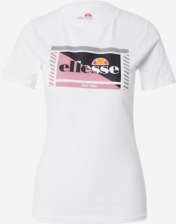 ELLESSE Performance Shirt 'Ruby' in White: front