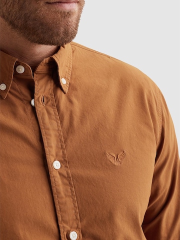 PME Legend - Ajuste regular Camisa 'American Classic shirt' en naranja