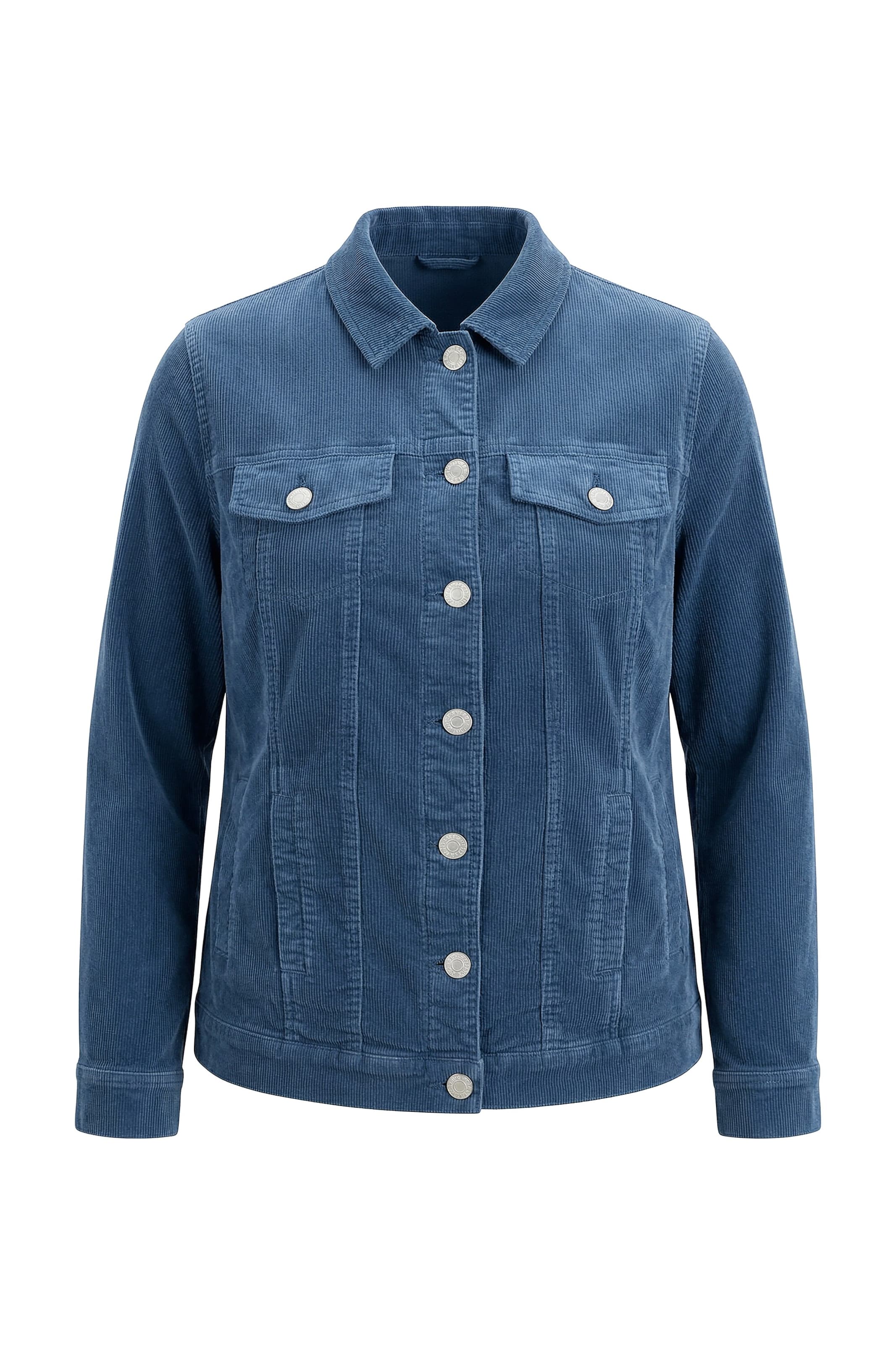 Ulla Popken Between-season jacket in M-L in Blue, Item view