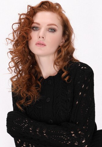 DreiMaster Vintage Вязаная кофта в Черный