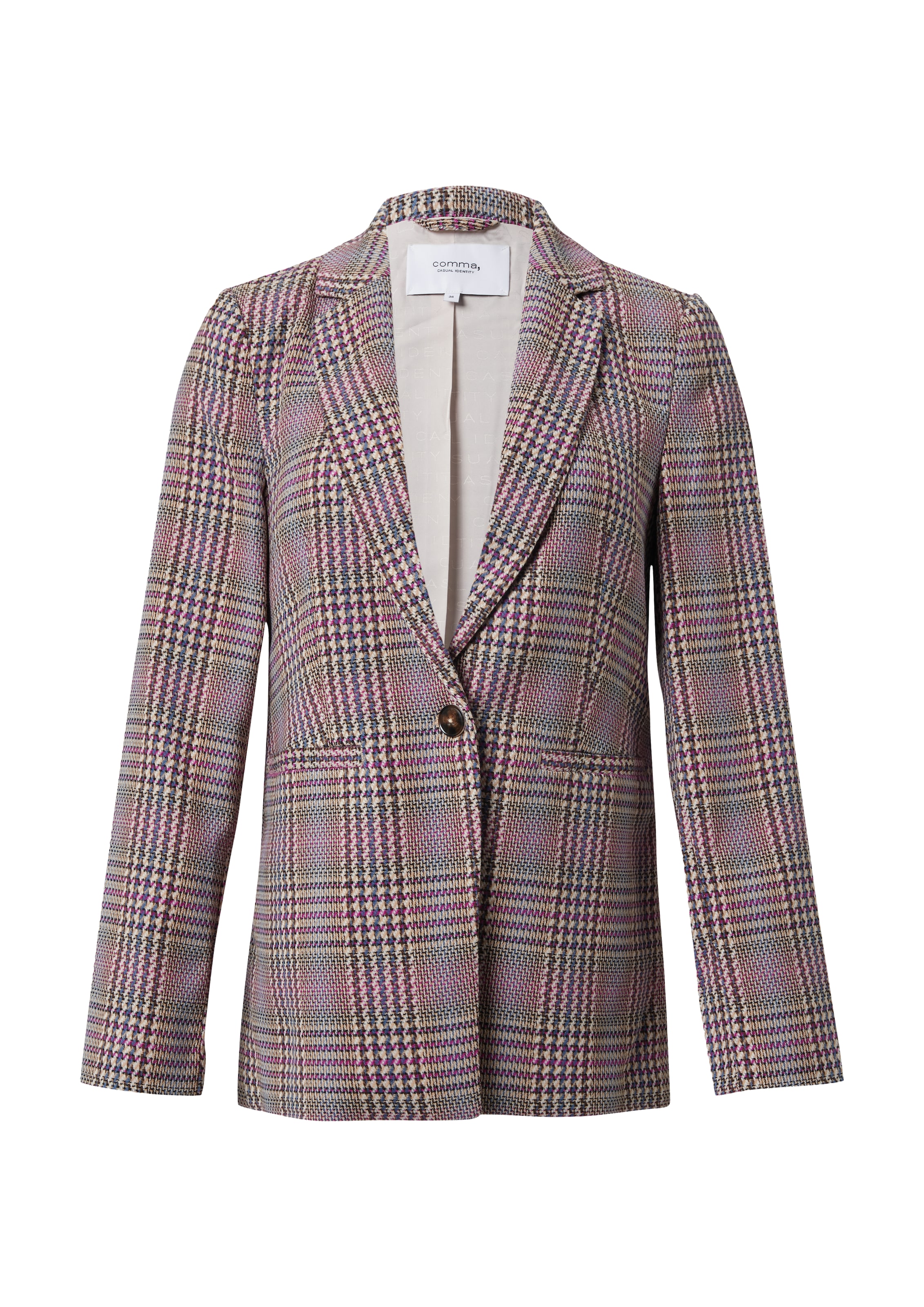 comma casual identity Blazer in Pink: Vorderseite