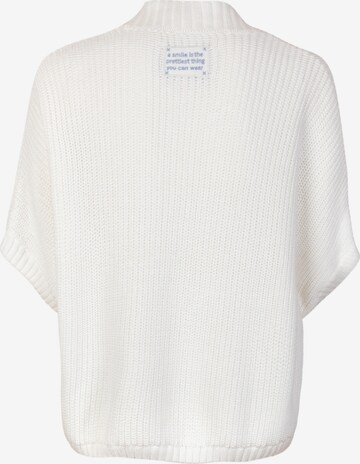 LIEBLINGSSTÜCK Knit cardigan 'Aruba' in White